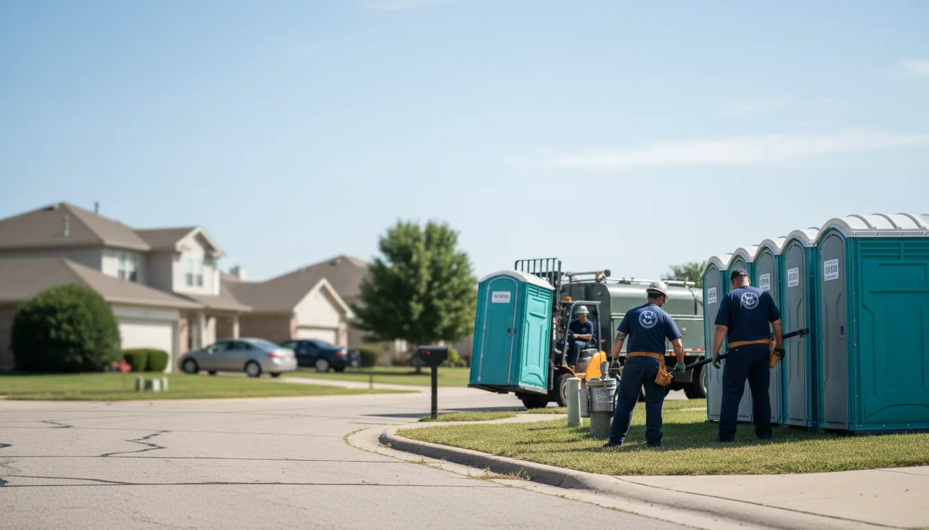 Porta Potty Rental in Hillview, IL near me